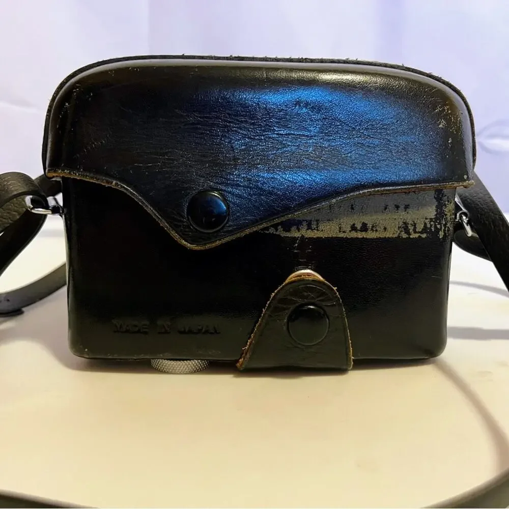 Retro Wards XP500 Camera Steampunk Cosplay Prop‎ Original Leather Case Untested